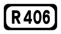 R406 road shield}}