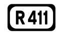 R411 road shield}}