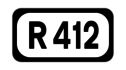 R412 road shield}}