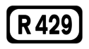 R429 road shield}}