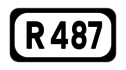 R487 road shield}}