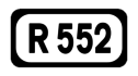 R552 road shield}}