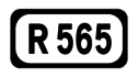 R565 road shield}}