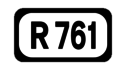 R761 road shield}}