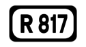 R817 road shield}}
