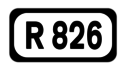 R826 road shield}}