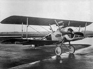 Sopwith Camel on the ground