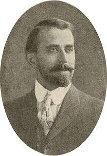 Portrait of Chamberlin with a short beard and mustache