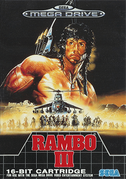 Rambo III for the Sega Mega Drive