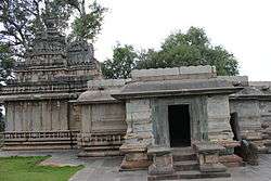 The Rameshwara temple at Koodli, built in the non-ornate Hoysala style.