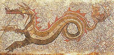 Mosaico del III secolo a.C. proveniente da Kaulon