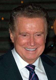 Photo of Regis Philbin at the Vanity Fair kickoff party for the 2009 Tribeca Film Festival.