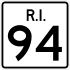 Route 94 marker