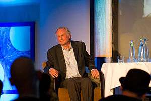 Photo of Richard Dawkins at QED 2013
