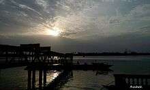 Rishra Ferry Ghat picture takem from mobile