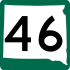 Highway 46 marker