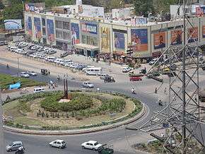 A retail mall on the Sarkhej-Gandhinagar Highway
