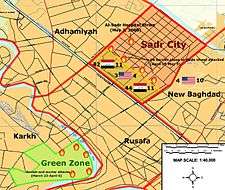Bab al-Sharqi is directly across the river from the Green Zone
