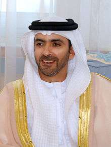 Lt. General His Highness Sheikh Saif bin Zayed Al Nahyan, Deputy Prime Minister and Minister of Interior