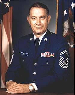 Chief Master Sergeant of the Air Force Sam E. Parish