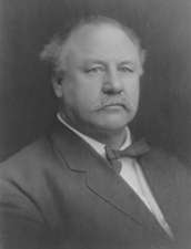 Governor Ralston, a mustached middle aged man
