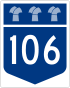 Saskatchewan Highway 106 shield