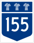 Saskatchewan Highway 155 shield
