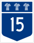 Saskatchewan Highway 15 shield