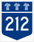Saskatchewan Highway 212 shield