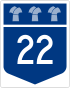 Saskatchewan Highway 22 shield