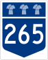 Saskatchewan Highway 265 shield