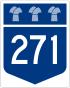 Saskatchewan Highway 271 shield