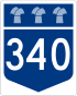Saskatchewan Highway 340 shield