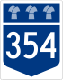 Saskatchewan Highway 354 shield