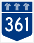 Saskatchewan Highway 361 shield