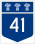 Saskatchewan Highway 41 shield