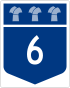 Saskatchewan Highway 6 shield