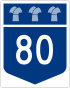 Saskatchewan Highway 80 shield