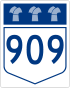 Saskatchewan Highway 909 shield