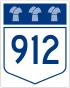 Saskatchewan Highway 912 shield