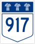 Saskatchewan Highway 917 shield