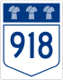 Saskatchewan Highway 918 shield