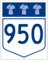 Saskatchewan Highway 950 shield