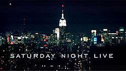 The title card for the thirty-first season of Saturday Night Live.