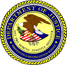 Seal of the Immigration and Naturalization Service