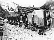 Sheep camp roadhouses in 1898