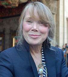 Photo of Sissy Spacek receiving a star on the Hollywood Walk of Fame on August 1, 2011.