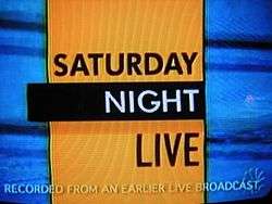 The title card for the twelfth season of Saturday Night Live.