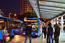 Photo of buses at Solomou Square in Nicosia