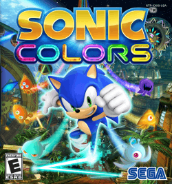 Sonic Colors DS Boxart